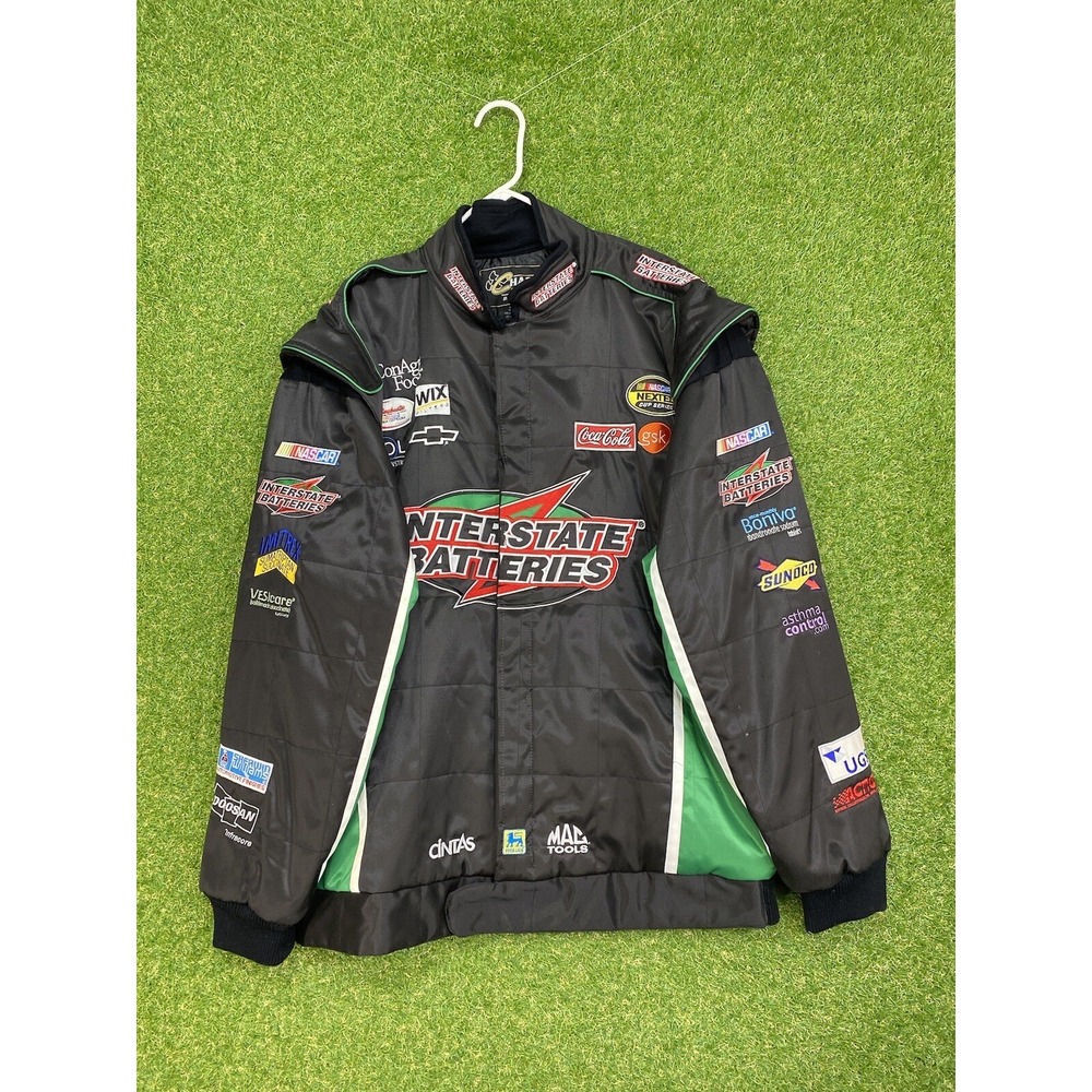 Bobby Lebonte Nascar Jacket Mens XXL 2XL Racing Goodyear Interstate Batteries